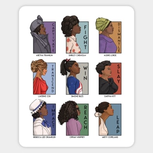 She Series - Black History Month Sticker